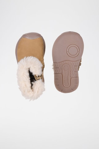 Botas de couro - Camel