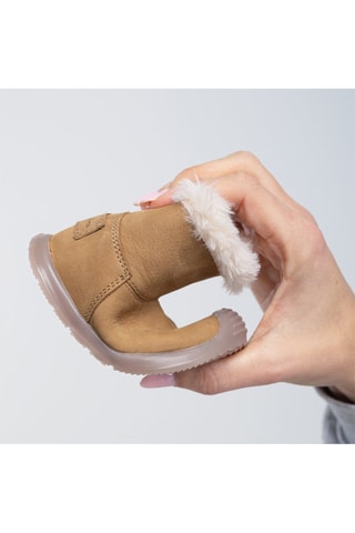 Botas de couro - Camel