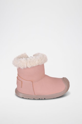 Botas de couro - Rosa