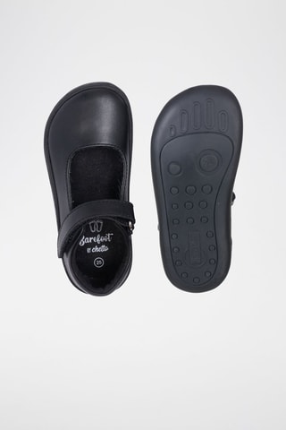 Sabrinas de couro - Preto