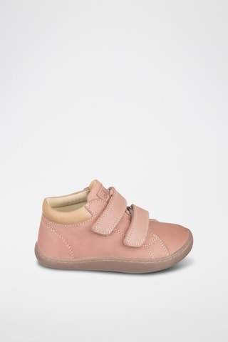 Botins de couro - Rosa