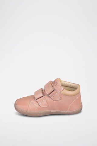 Botins de couro - Rosa