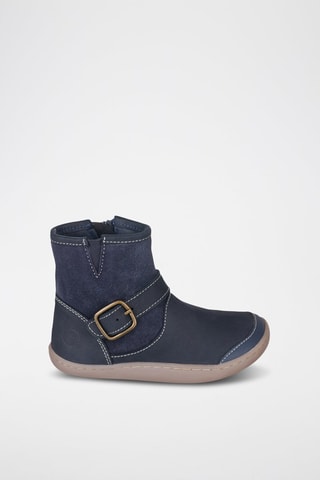 Botins de couro - Azul