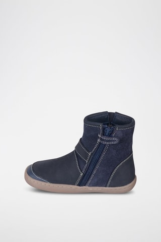 Botins de couro - Azul