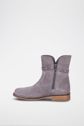 Botins em nobuck Malva