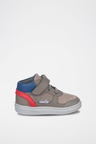 Sapatilhas de couro Cinzento