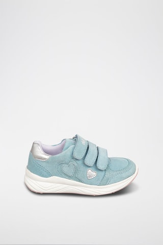 Sapatilhas de couro Turquesa