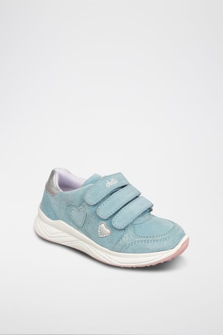 Sapatilhas de couro Turquesa