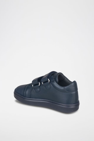 Sapatilhas de couro Azul-marinho