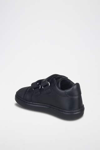 Sapatilhas de couro Preto