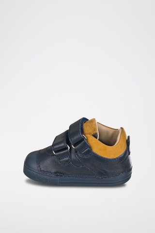 Sapatilhas de couro Azul