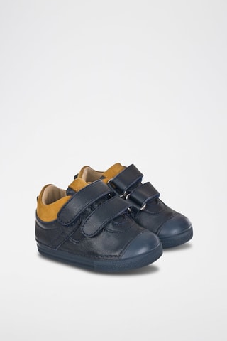 Sapatilhas de couro Azul