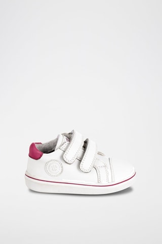 Sapatilhas de couro Branco