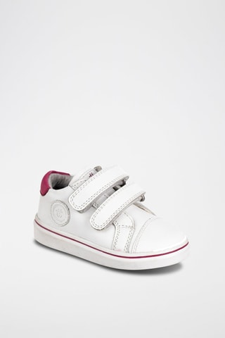 Sapatilhas de couro Branco