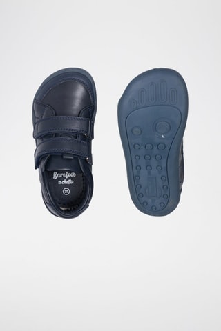 Sapatilhas de couro - Azul-marinho