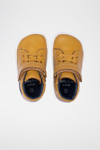 Bottines en cuir - Camel