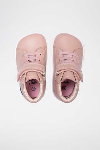 Bottines en cuir - Rose