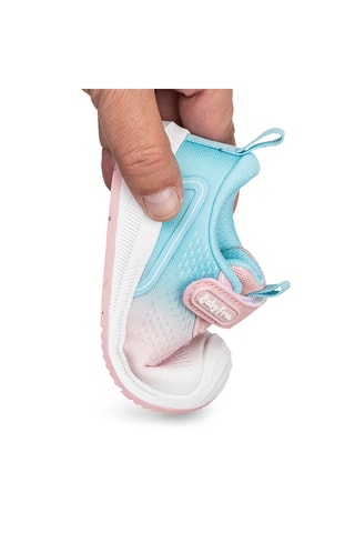 Baskets - Turquoise et rose