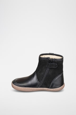 Bottines en cuir - Noir