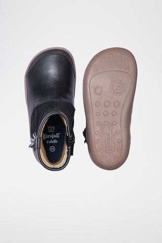 Bottines en cuir - Noir