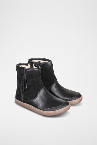 Bottines en cuir - Noir