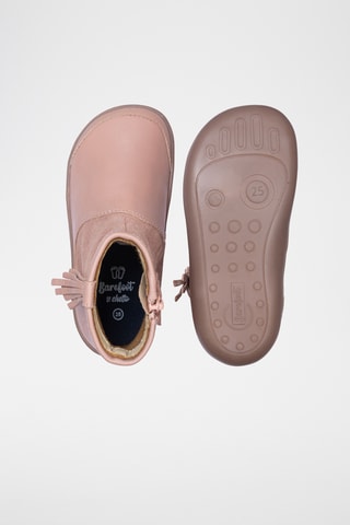 Bottines en cuir - Rose