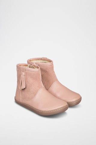 Bottines en cuir - Rose