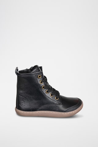 Bottines en cuir - Noir