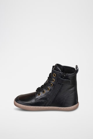 Bottines en cuir - Noir