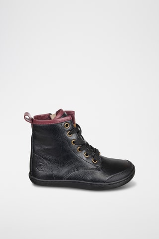 Bottines en cuir - Noir
