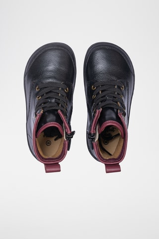 Bottines en cuir - Noir