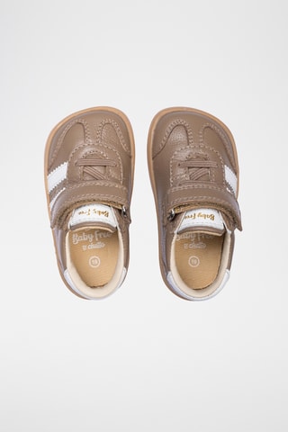 Baskets en cuir - Taupe