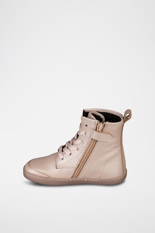 Bottines en cuir - Beige