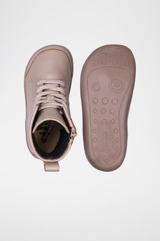 Bottines en cuir - Beige