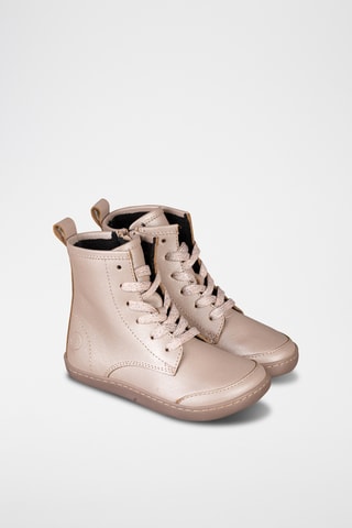 Bottines en cuir - Beige