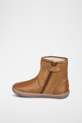 Bottines en cuir - Marron