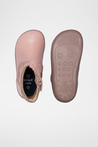 Bottines en cuir - Rose