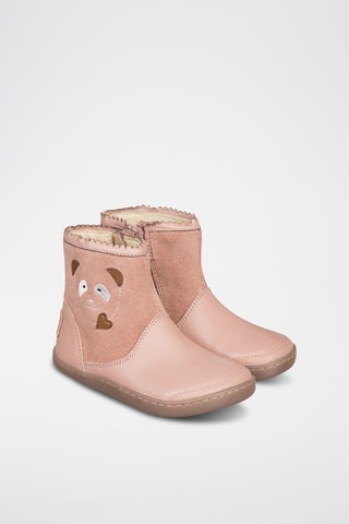 Bottines en cuir - Rose