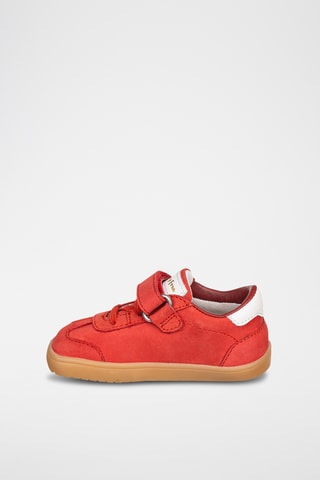 Baskets en cuir - Rouge