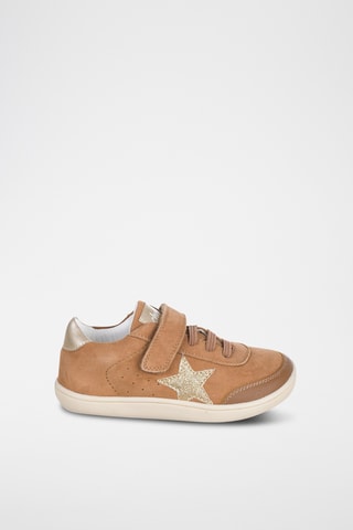 Baskets en cuir - Camel