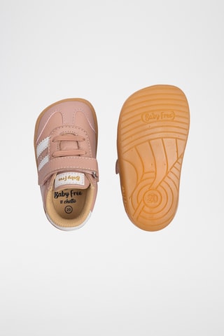 Baskets en cuir - Rose