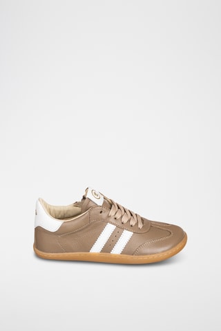 Baskets en cuir - Taupe