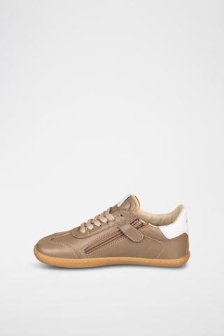 Baskets en cuir - Taupe