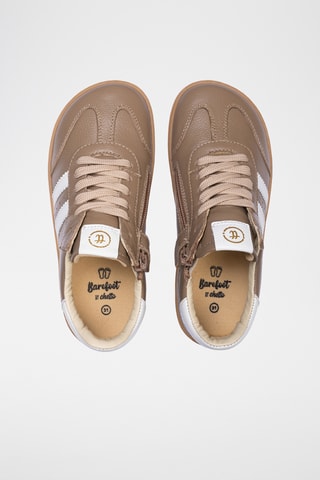 Baskets en cuir - Taupe