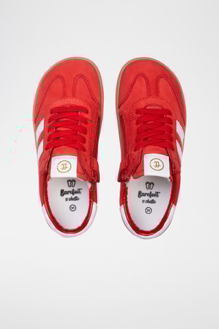 Baskets en cuir - Rouge