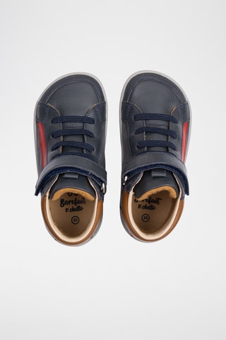 Bottines en cuir - Bleu