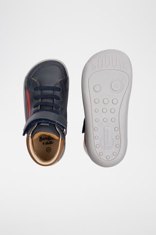 Bottines en cuir - Bleu