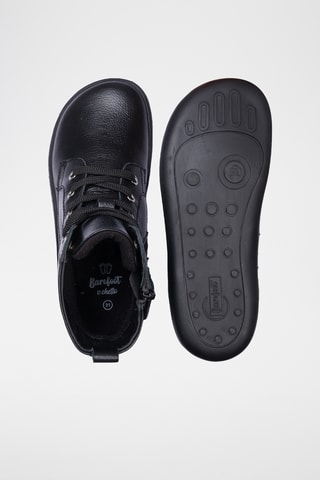 Bottines en cuir - Noir