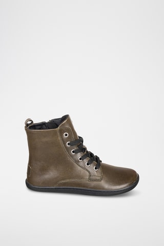 Bottines en cuir - Kaki