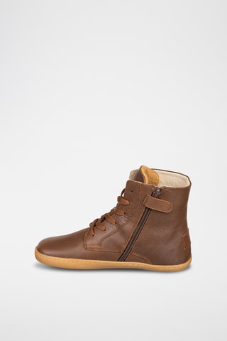 Bottines en cuir - Marron